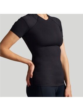 TOMMIECOPPER Black Performance Compression Top - Medium